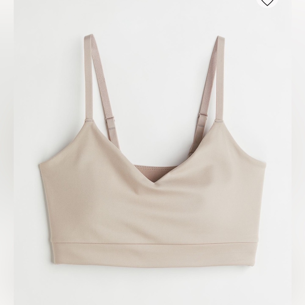Tan bra and legging set. Size small. Fits 2/4. Perfect condition